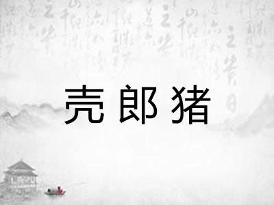 壳郎猪