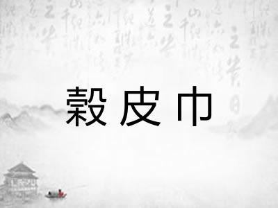 榖皮巾