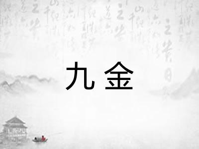 九金