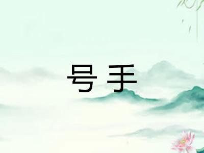 号手