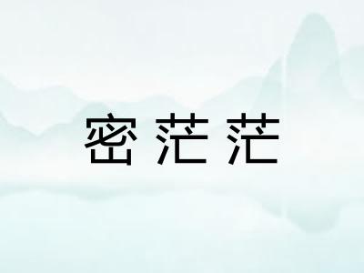 密茫茫