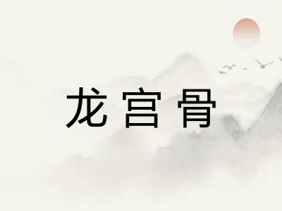 龙宫骨
