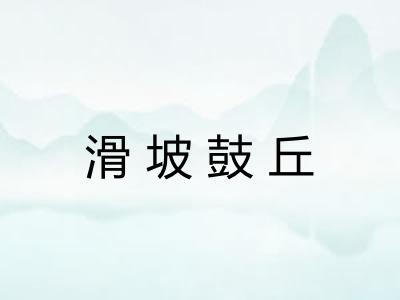 滑坡鼓丘