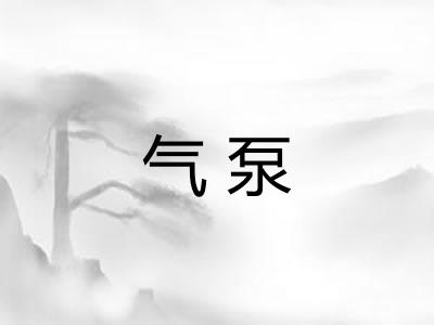 气泵