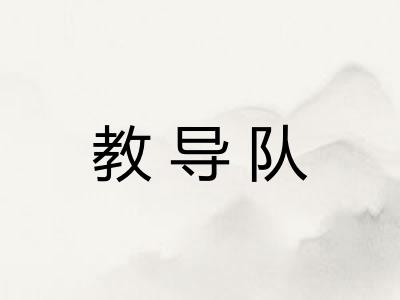 教导队