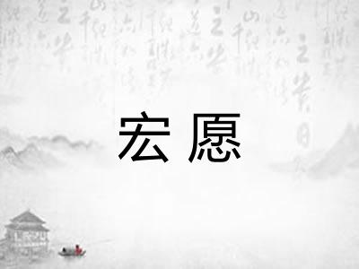 宏愿