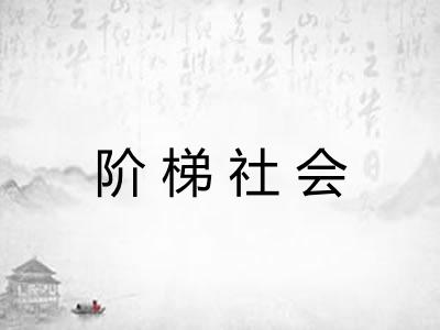 阶梯社会