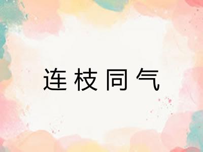 连枝同气
