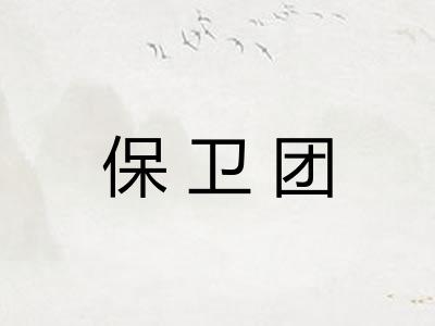 保卫团