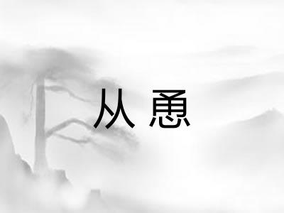 从恿