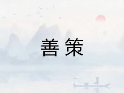 善策