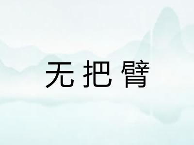 无把臂