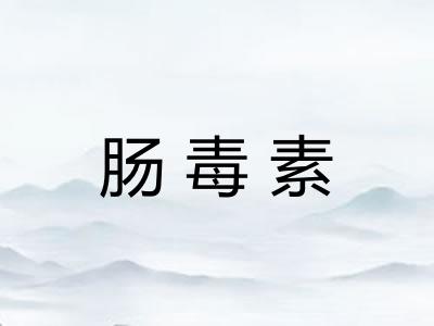 肠毒素