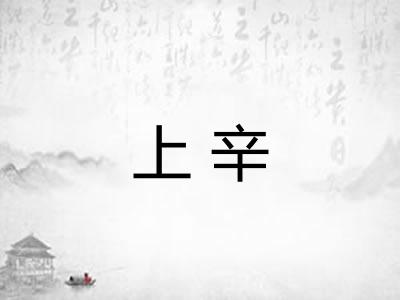 上辛