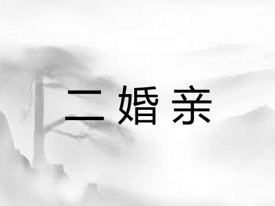 二婚亲