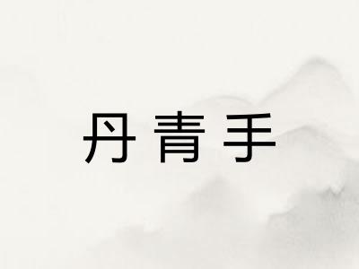 丹青手