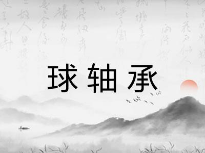 球轴承