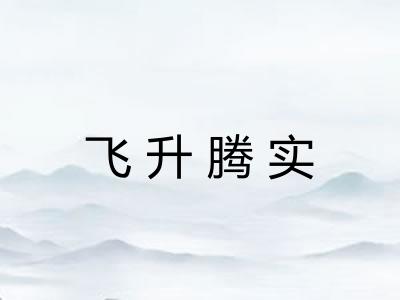 飞升腾实