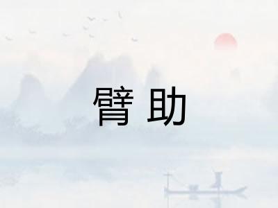 臂助