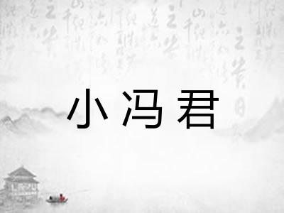 小冯君