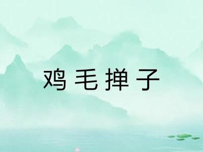 鸡毛掸子
