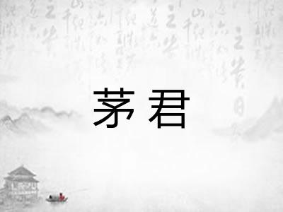 茅君