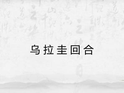 乌拉圭回合
