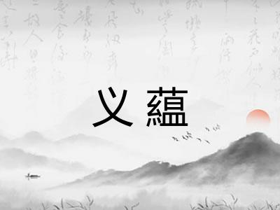 义藴