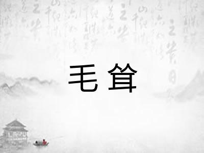 毛耸