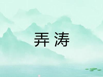 弄涛