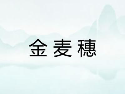 金麦穗