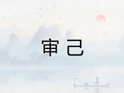 审己