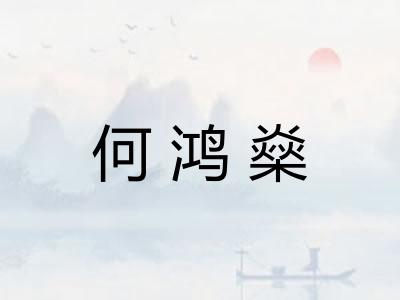 何鸿燊