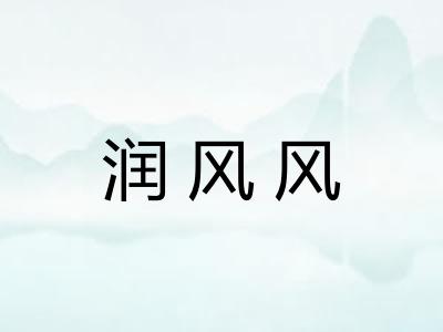 润风风