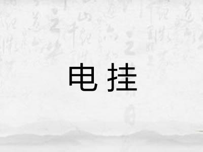 电挂