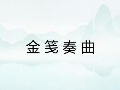 金笺奏曲