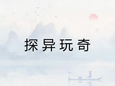探异玩奇