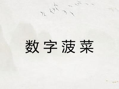 数字菠菜