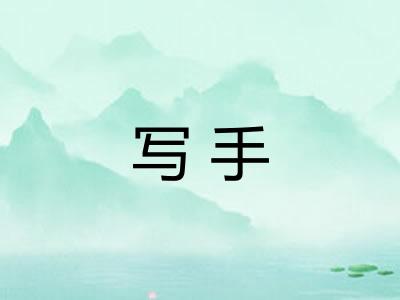 写手