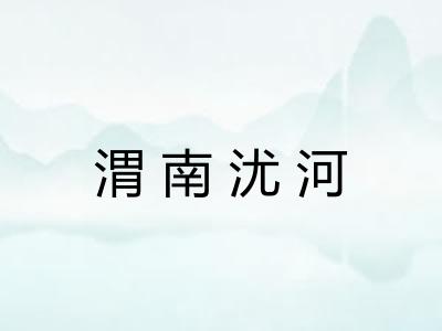 渭南沋河