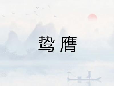 鸷膺