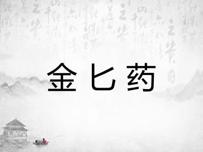 金匕药