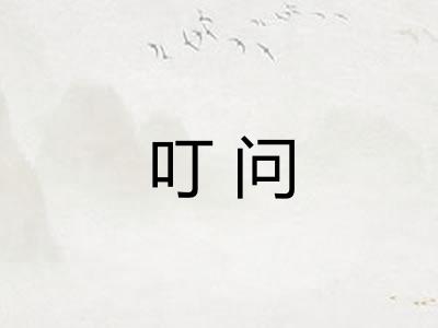 叮问