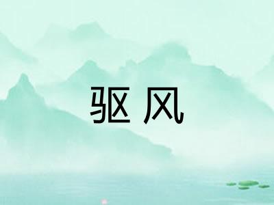 驱风