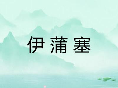 伊蒲塞
