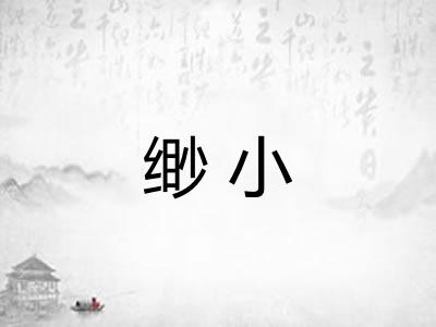 缈小
