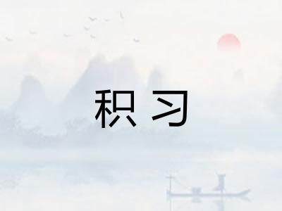 积习