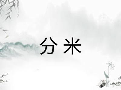 分米