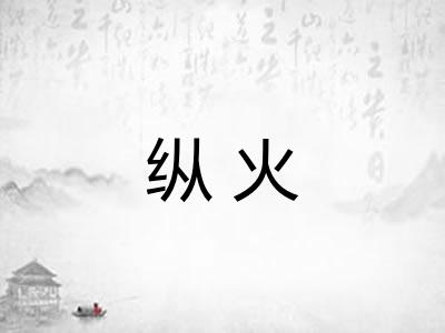 纵火