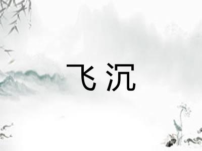 飞沉